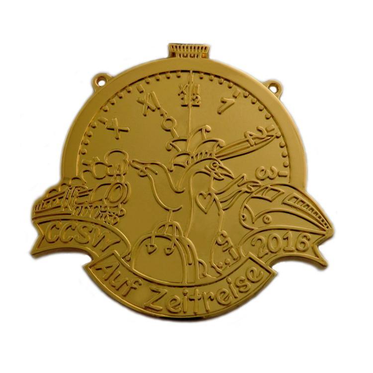 廠家定制五金創(chuàng)意小禮品 銘章 獎牌 紀念品2016金牌 新款五金禮品