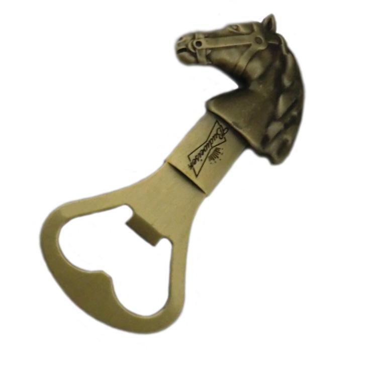 東莞廠家直銷飾品/禮品五金馬頭啤酒開瓶器定做高檔活動(dòng)小禮品