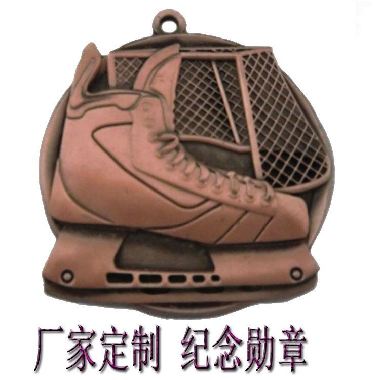 冰球小禮品鋅合金活動禮品 紀念品 掛飾 獎牌 獎章 廠家批發(fā)定做