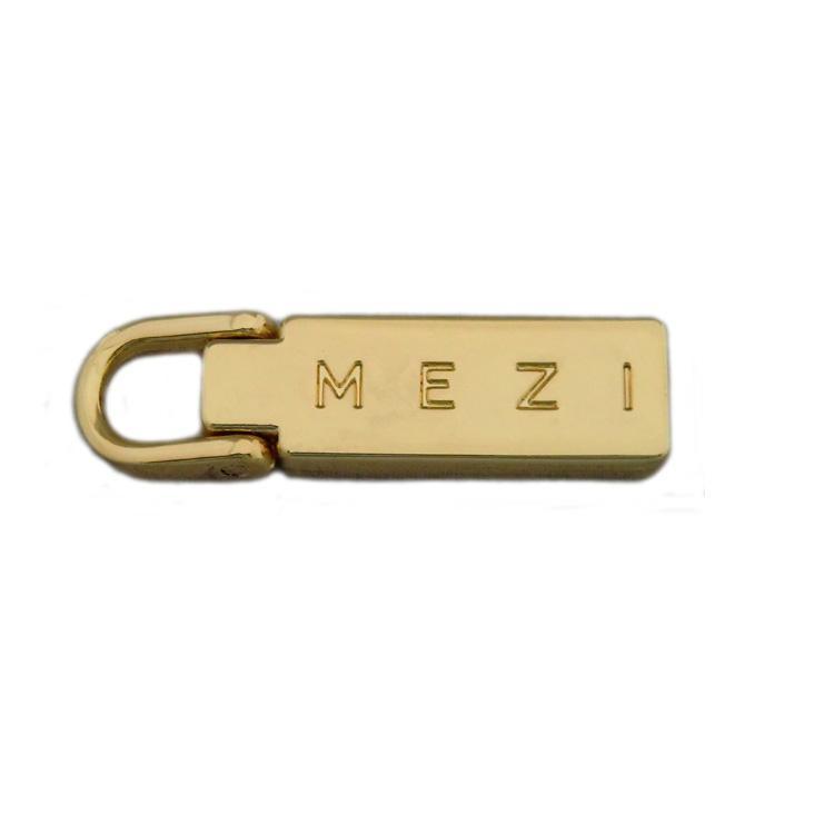 廠家直銷服裝箱包五金配件高品質(zhì)拉牌拉鏈頭吊牌手袋皮具五金配件